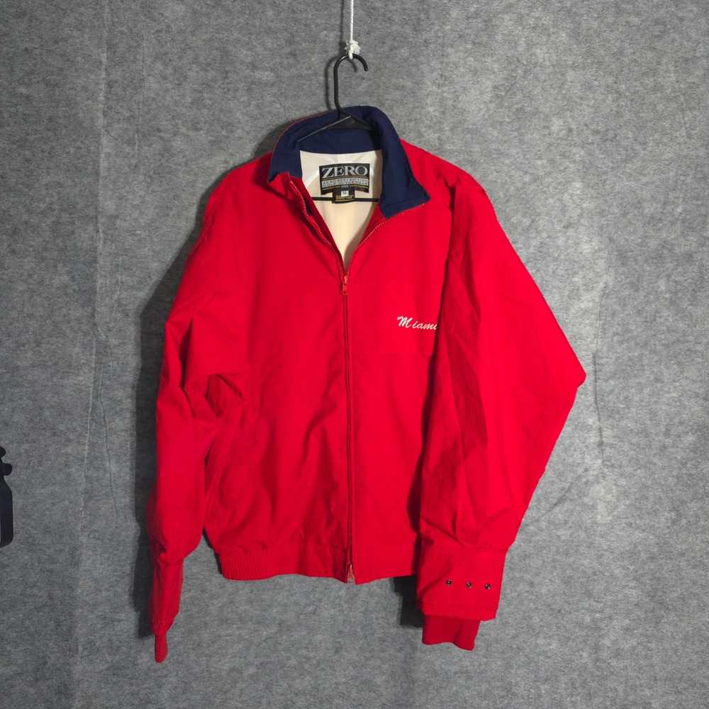 Zero Restriction Gore-Tex Jacket Mens M Red Miami Tour-Lite 300J USA Waterproof